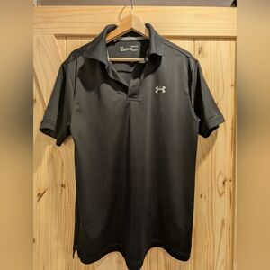 Under Armour Men's Polo Shirt in Black